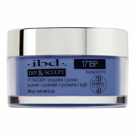Light Gray IBD Dip&Sculpt Powder 2 oz/56 g Raindrops 171BP