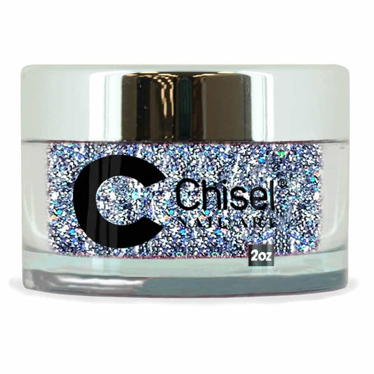 Light Gray Chisel Dip Powder Glitter 2 fl oz - GL27