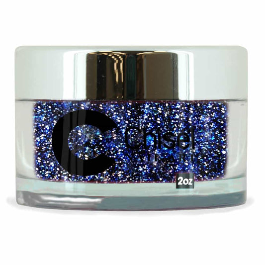Light Gray Chisel Dip Powder Glitter 2 fl oz - GL30