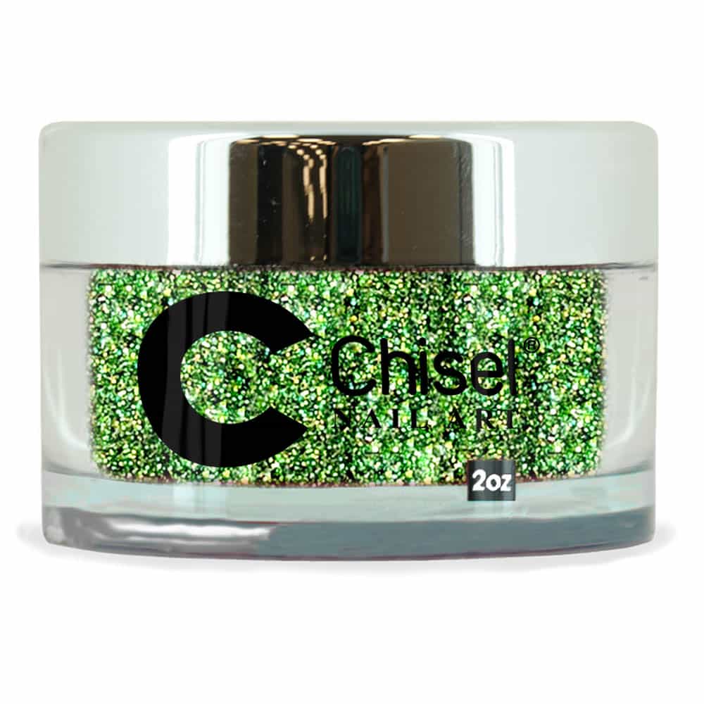 Light Gray Chisel Dip Powder Glitter 2 fl oz - GL33