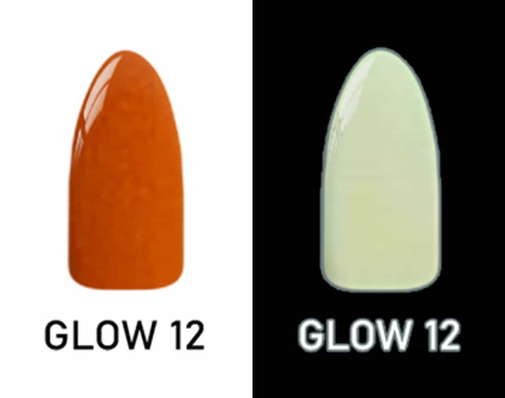 Black Chisel Powder Glow In Dark 2 fl oz - GLOW 12