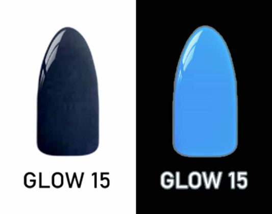 Black Chisel Powder Glow In Dark 2 fl oz - GLOW 15