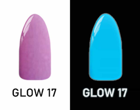 Black Chisel Powder Glow In Dark 2 fl oz - GLOW 17