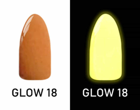 Black Chisel Powder Glow In Dark 2 fl oz - GLOW 18