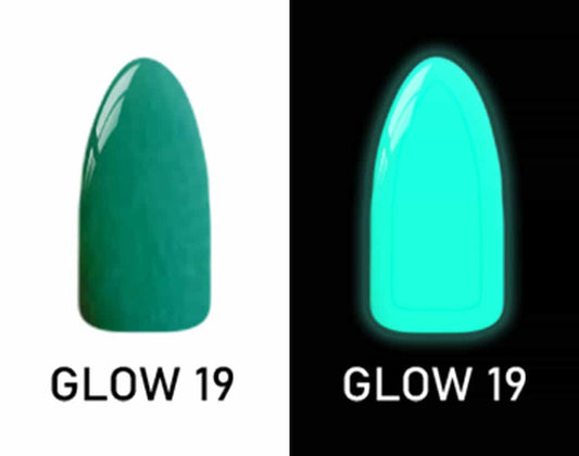 Black Chisel Powder Glow In Dark 2 fl oz - GLOW 19