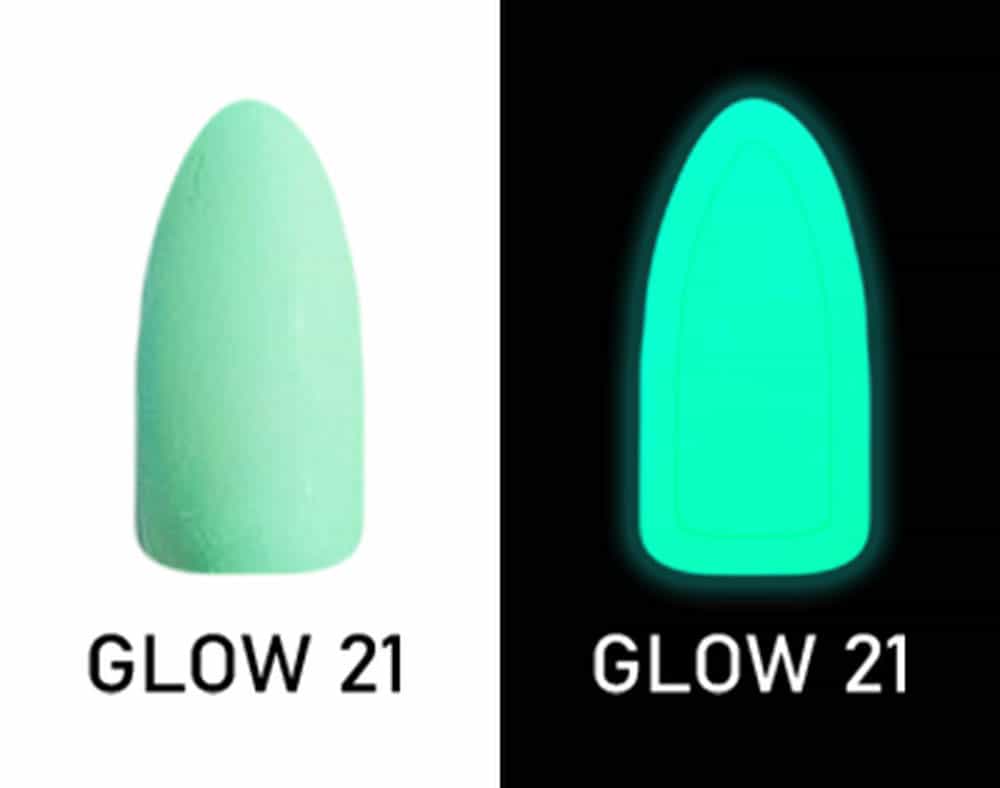 Black Chisel Powder Glow In Dark 2 fl oz - GLOW 21