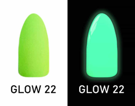 Black Chisel Powder Glow In Dark 2 fl oz - GLOW 22