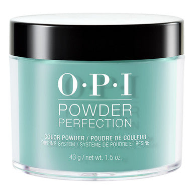 Polvo de color OPI para inmersión, 1.5 oz, Verde, Encantado de conocerte, DPM84