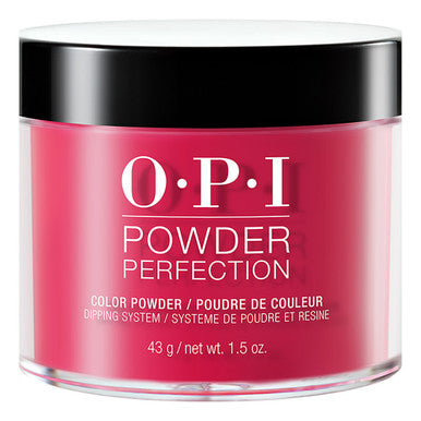 Polvo de color OPI para inmersión, 1.5 oz, Red Heads Ahead DPU12