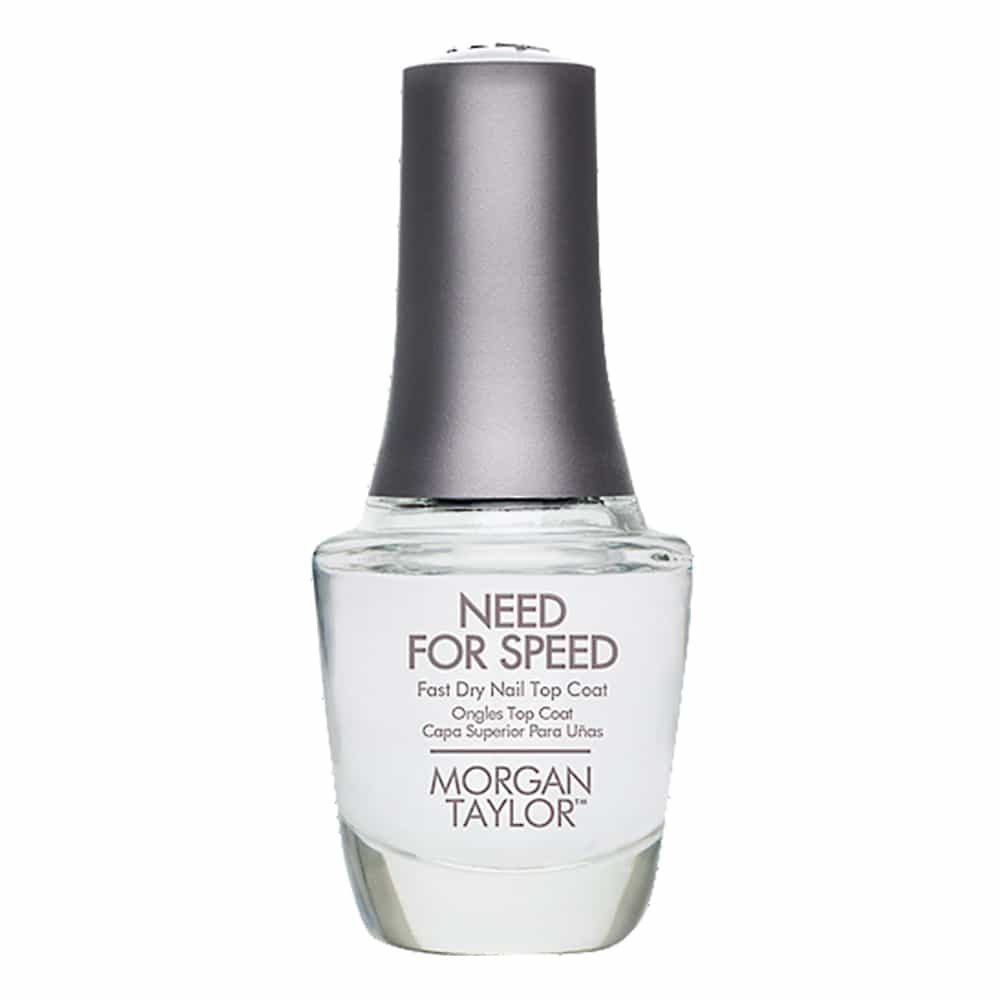White Smoke Morgan Taylor Need For Speed Top Coat 15ml/0.5 fl oz - 51001