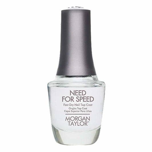 White Smoke Morgan Taylor Need For Speed Top Coat 15ml/0.5 fl oz - 51001