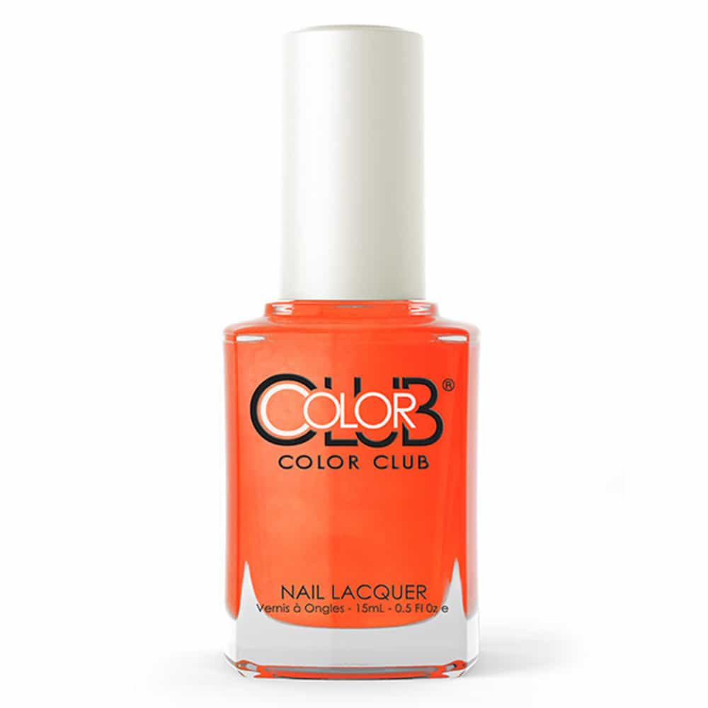 White Smoke Color Club Neon Tangerine Scream 0.5 oz. - 15 ml