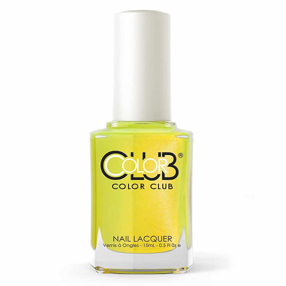 White Smoke Color Club Neon Not-So-Mellow Yellow 0.5 oz. - 15 ml