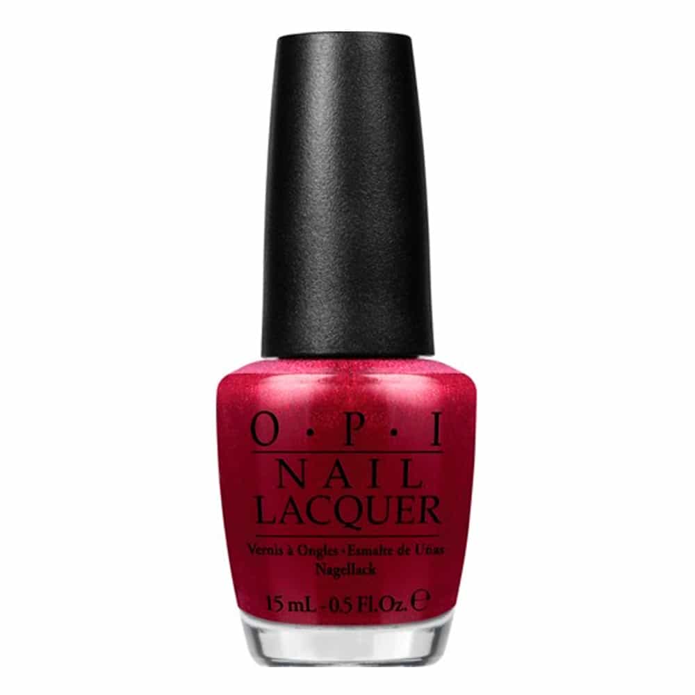 White Smoke OPI Red Fingers & Mistletoes 0.5 oz. HR F10