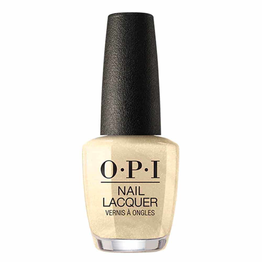 White Smoke OPI Gift Of Gold Never Gets Old 0.5 fl oz/15 ml - HR J12