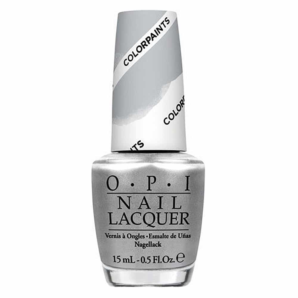White Smoke OPI Silver Canvas 15ml - 0.5 oz. NL P19