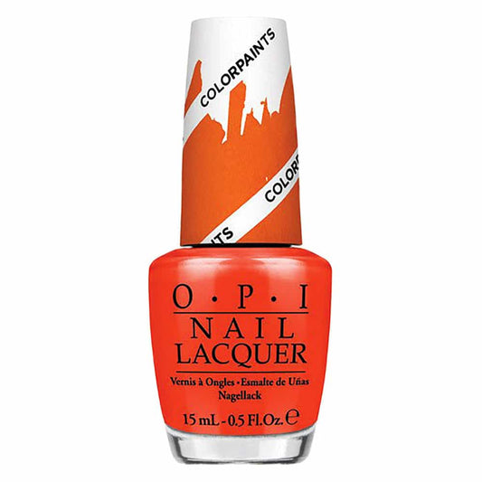 White Smoke OPI Chromatic Orange 15ml - 0.5 oz. NL P21