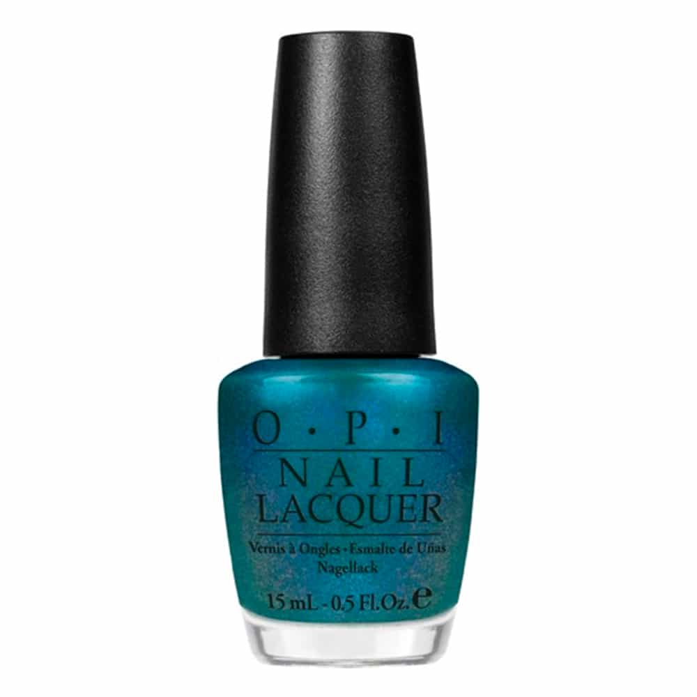 White Smoke OPI Austin-Tatious Turquoise 0.5 oz. NL T14