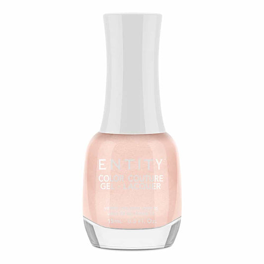 White Smoke Entity Color Couture Lacquer 0.5 oz - Peach Party 1556