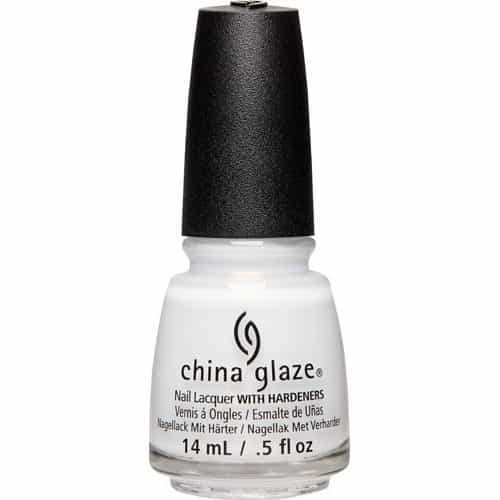 White Smoke China Glaze Snow Way! 0.5 fl oz/14ml