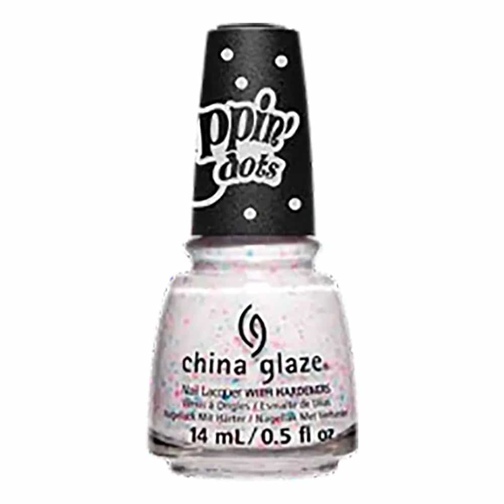 White Smoke China Glaze 0.5 fl oz/14 ml - Arctic Confetti 1787/85210