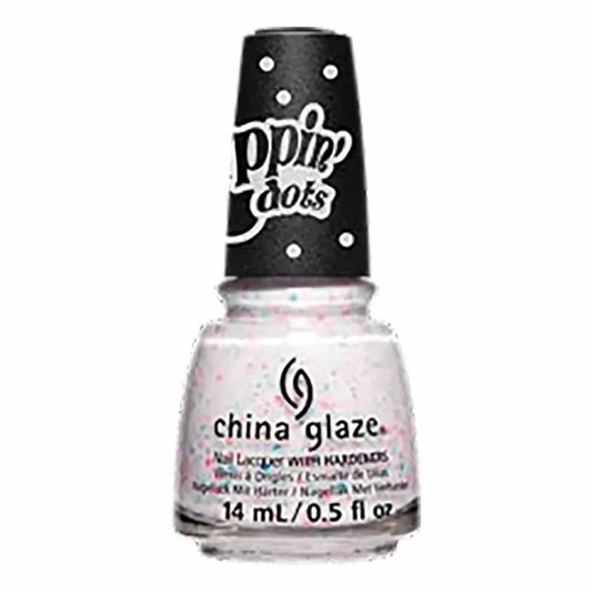 White Smoke China Glaze 0.5 fl oz/14 ml - Arctic Confetti 1787/85210