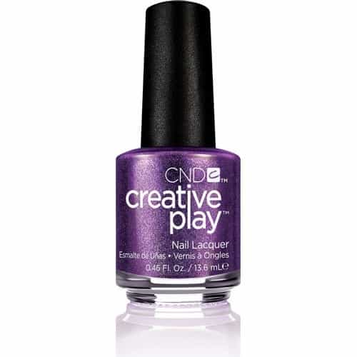 White Smoke CND Creative Play Miss Purplelarity 0.46 fl.oz/13.6ml 91126