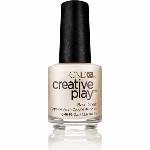 White Smoke CND Creative Play Base Coat 0.46 fl.oz./13.6ml 91153