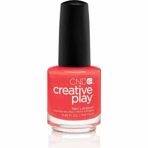 White Smoke CND Creative Play Tangerine Rush 0.46 fl.oz/13.6ml 91623