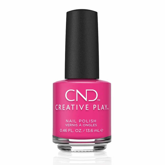 White Smoke CND Creative Play 0.46 fl.oz./13.6ml - Magenta Pop 92371