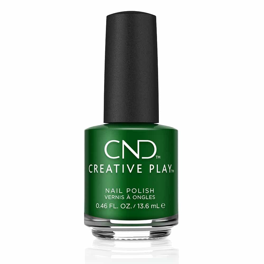 White Smoke CND Creative Play 0.46 fl.oz./13.6ml - Green Scream 92372