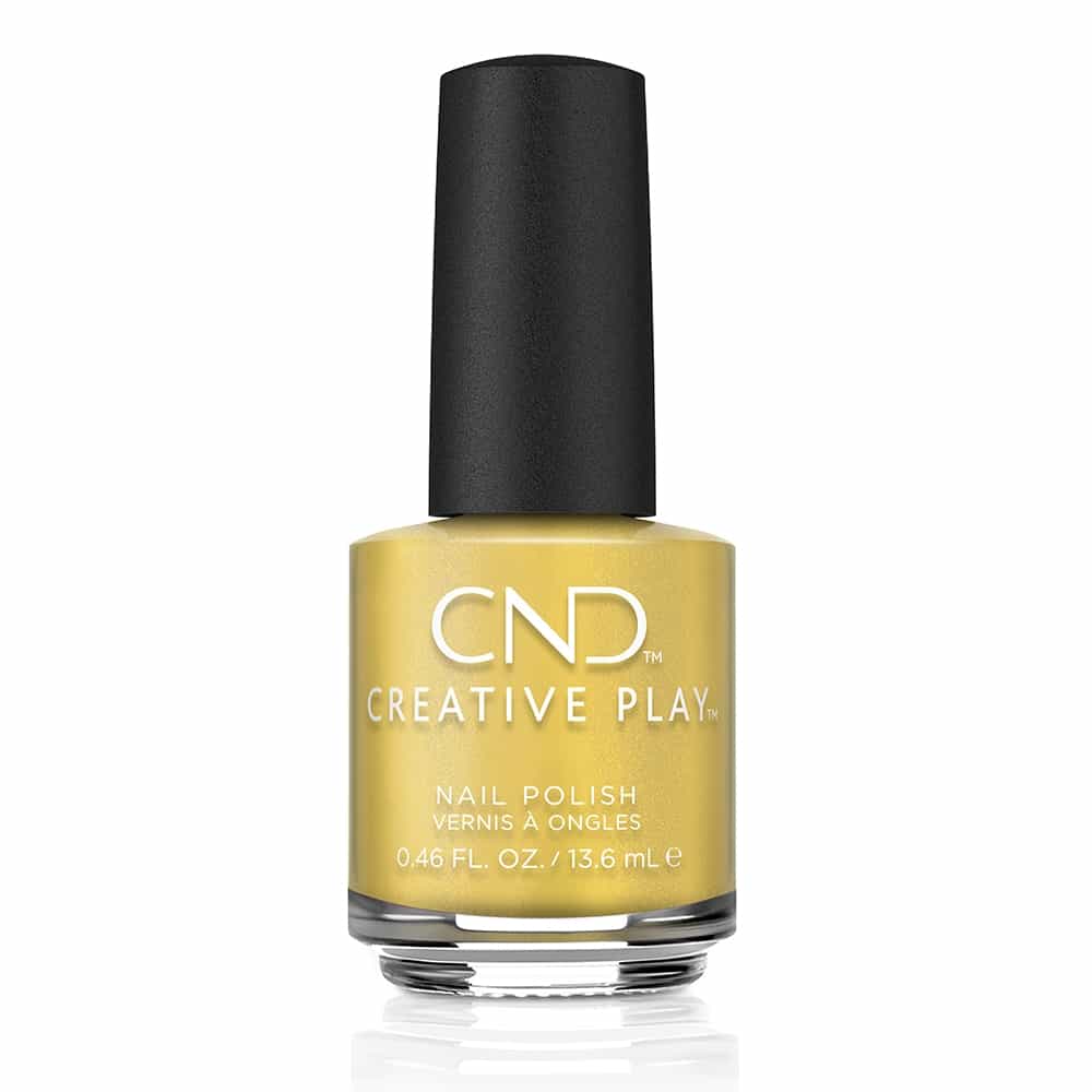 White Smoke CND Creative Play 0.46 fl.oz./13.6ml - Vivid Daisy 92375