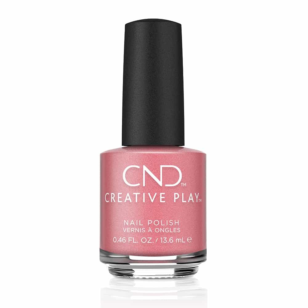 White Smoke CND Creative Play 0.46 fl.oz./13.6ml - Pink Intensity 92376