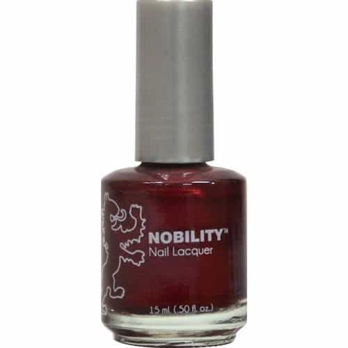 White Smoke Nobility Nail Lacquer 0.5 fl oz - Red Edge