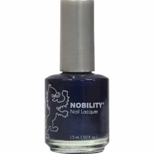 White Smoke Nobility Nail Lacquer 0.5 fl oz - Navy Blue
