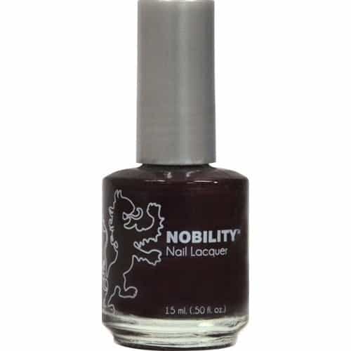 White Smoke Nobility Nail Lacquer 0.5 fl oz - Burgundy