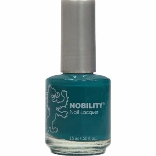 White Smoke Nobility Nail Lacquer 0.5 fl oz - Teal