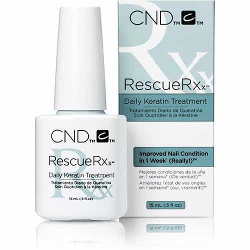 White Smoke CND Rescue RXx Daily Keratin Treatment 0.5 oz.- 15ml 90763