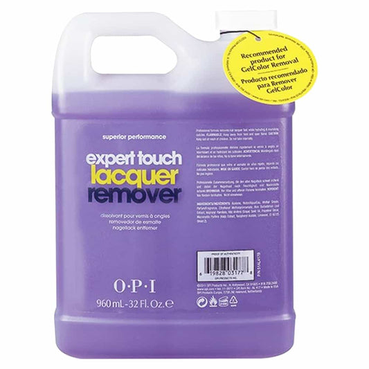 White Smoke OPI Expert Touch Lacquer Remover 32floz-960ml AL417