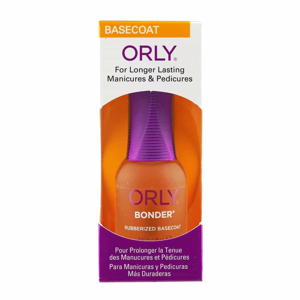 Lavender Orly Bonder Rubberized Basecoat 0.6 fl.oz/18ml