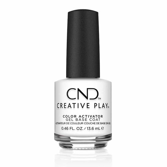 White Smoke CND Creative Play 0.46 fl.oz - Base Color Activator 92334