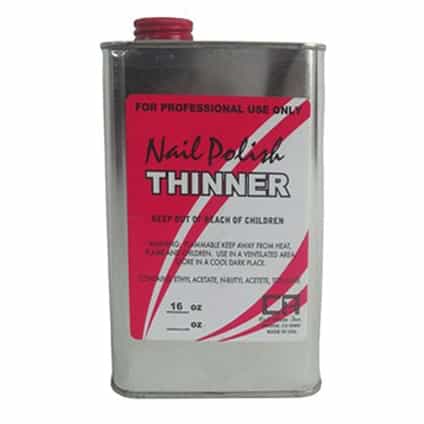 Dark Gray Nail Polish Thinner - 16 oz (Tin Can) THI00116
