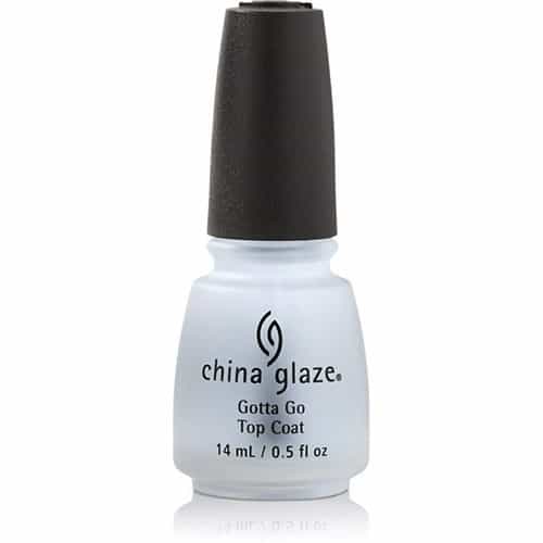 White Smoke China Glaze Treatment Gotta Go! Top Coat 0.5oz. 83444