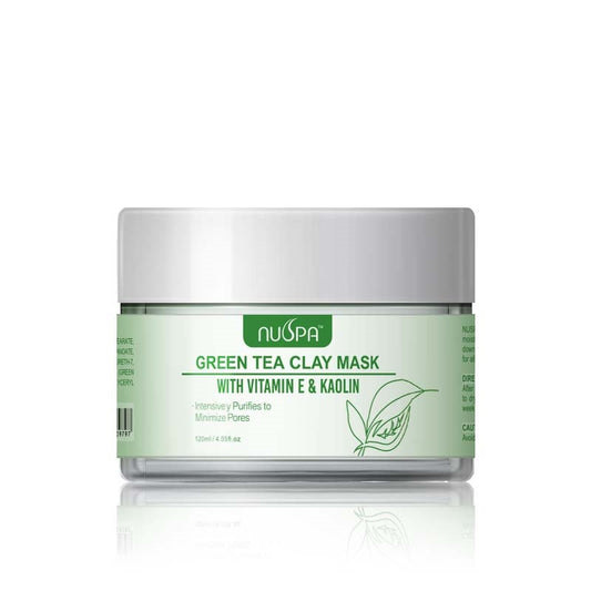 White Smoke NUSPA  Green Tea Clay Mask  120ml
