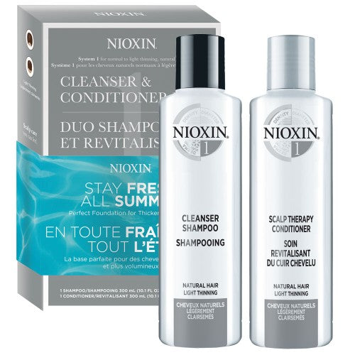 White Smoke Nioxin System 1 Retail Duo