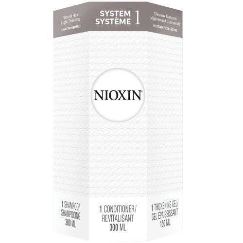 White Smoke Nioxin System 1 Sha/Con/Thick Gel 3pk Holiday