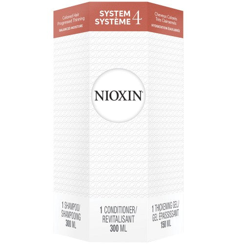White Smoke Nioxin System 4 Sha/Con/Thick Gel 3pk Holiday