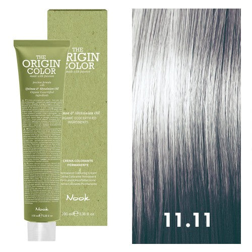 White Smoke Nook The Origin Color 11.11 Blonde Platinum Light Intense Ash 3oz