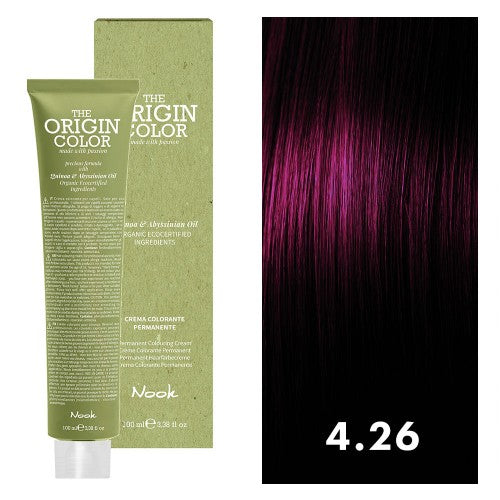 Black Nook The Origin Color 4.26 Chestnut Violet Red 3oz