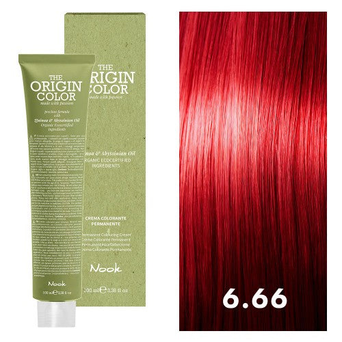 White Smoke Nook The Origin Color 6.66 Dark Blonde Intense Red 3oz
